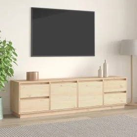 Mueble de TV de madera maciza de pino 176x37x47,5 cm von , TV-Möbel - Ref: Foro24-814319, Preis: 193,73 €, Rabatt: %