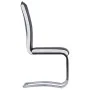 Juego de comedor 9 piezas cuero sintético negro by , Furniture sets for kitchens and dining rooms - Ref: Foro24-3053165, Pric...