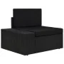 Juego de muebles de jardín 4 piezas ratán sintético negro by , Garden sets - Ref: Foro24-3054577, Price: 354,31 €, Discount: %