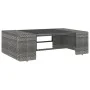 Juego de muebles de jardín 5 piezas ratán sintético gris by , Garden sets - Ref: Foro24-3054606, Price: 419,23 €, Discount: %