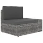 Juego de muebles de jardín 5 piezas ratán sintético gris by , Garden sets - Ref: Foro24-3054606, Price: 419,23 €, Discount: %