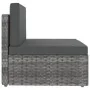 Juego de muebles de jardín 5 piezas ratán sintético gris by , Garden sets - Ref: Foro24-3054606, Price: 419,23 €, Discount: %