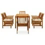 Set comedor de jardín 7 pzas y cojines madera maciza de acacia von , Gartensets - Ref: Foro24-3058087, Preis: 711,09 €, Rabat...