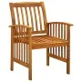 Set comedor de jardín 7 pzas y cojines madera maciza de acacia von , Gartensets - Ref: Foro24-3058087, Preis: 711,09 €, Rabat...