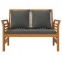 Juego de muebles jardín 5 pzas con cojines madera maciza acacia de , Conjuntos de jardín - Ref: Foro24-3058100, Precio: 675,8...