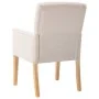 Sillas de comedor con reposabrazos 6 unidades de tela beige von , Essstühle - Ref: Foro24-3058299, Preis: 1,00 €, Rabatt: %