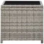 Set de muebles de jardín 3 pzas y cojines ratán sintético gris by , Garden sets - Ref: Foro24-3059364, Price: 316,15 €, Disco...