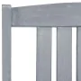Sillas de jardín con cojines 4 uds madera maciza de acacia gris by , Garden chairs - Ref: Foro24-3061258, Price: 273,69 €, Di...