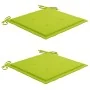 Sillas de jardín con cojines 2 uds madera maciza acacia y acero von , Gartenstühle - Ref: Foro24-3061499, Preis: 256,33 €, Ra...
