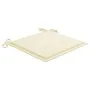 Sillas de jardín con cojines 2 uds madera maciza teca y acero von , Gartenstühle - Ref: Foro24-3061517, Preis: 273,42 €, Raba...