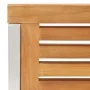 Sillas de jardín con cojines 2 uds madera maciza teca y acero de , Sillas de jardín - Ref: Foro24-3061534, Precio: 272,83 €, ...