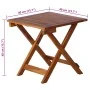 Tumbona de jardín con mesa y cojín madera maciza de acacia de , Tumbonas - Ref: Foro24-3061595, Precio: 195,95 €, Descuento: %