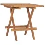Set comedor de jardín plegable 3 piezas madera de teca cojines von , Gartensets - Ref: Foro24-3063202, Preis: 161,16 €, Rabat...