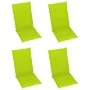 Sillas de jardín plegables 3 uds y cojines madera maciza acacia de , Sillas de jardín - Ref: Foro24-3064100, Precio: 251,90 €...