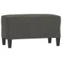 Banco de terciopelo gris oscuro 70x35x41 cm von , Banken - Ref: Foro24-349398, Preis: 44,52 €, Rabatt: %