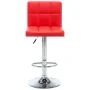 Taburetes de cocina 2 unidades cuero sintético rojo by , Kitchen stools - Ref: Foro24-323635, Price: 145,19 €, Discount: %