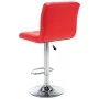 Taburetes de cocina 2 unidades cuero sintético rojo by , Kitchen stools - Ref: Foro24-323635, Price: 145,19 €, Discount: %