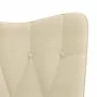 Silla mecedora de tela color crema von , Schaukelstühle - Ref: Foro24-327613, Preis: 113,34 €, Rabatt: %