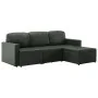 Sofá cama modular de 3 plazas cuero sintético gris by , Sofas - Ref: Foro24-288795, Price: 522,77 €, Discount: %