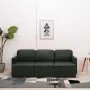 Sofá cama modular de 3 plazas cuero sintético gris by , Sofas - Ref: Foro24-288795, Price: 522,77 €, Discount: %