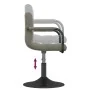Taburete de cocina de terciopelo gris claro von , Küchenhocker - Ref: Foro24-334606, Preis: 74,03 €, Rabatt: %