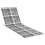 Tumbona con cojín madera maciza de acacia de , Tumbonas - Ref: Foro24-3064163, Precio: 219,74 €, Descuento: %