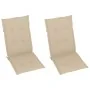 Silla mecedora con cojines madera maciza de acacia de , Sillas de jardín - Ref: Foro24-3064182, Precio: 202,76 €, Descuento: %