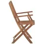 Sillas de jardín plegables 4 uds y cojines madera maciza acacia von , Gartenstühle - Ref: Foro24-3064631, Preis: 196,04 €, Ra...