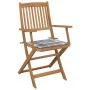 Sillas de jardín plegables 2 uds y cojines madera maciza acacia von , Gartenstühle - Ref: Foro24-3064604, Preis: 154,50 €, Ra...