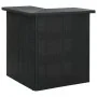 Set de bar para jardín 4 pzas y cojines ratán sintético negro by , Garden sets - Ref: Foro24-3064923, Price: 449,56 €, Discou...