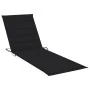 Tumbona de jardín con mesa y cojín de madera de pino impregnada by , Loungers - Ref: Foro24-3065841, Price: 131,55 €, Discoun...