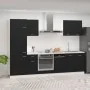 Juego de muebles de cocina 7 piezas madera de ingeniería negro von , Küchenschränke - Ref: Foro24-3067632, Preis: 472,53 €, R...