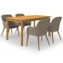 Juego de comedor para jardín 5 piezas marrón von , Gartensets - Ref: Foro24-3067825, Preis: 607,64 €, Rabatt: %