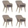 Juego de comedor para jardín 5 piezas marrón de , Conjuntos de jardín - Ref: Foro24-3068774, Precio: 612,03 €, Descuento: %