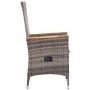 Juego de comedor de jardín 7 piezas ratán sintético gris by , Garden sets - Ref: Foro24-3070767, Price: 1,00 €, Discount: %
