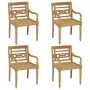 Sillas Batavia 4 unidades madera maciza de teca con cojines von , Gartenstühle - Ref: Foro24-3073318, Preis: 492,12 €, Rabatt: %