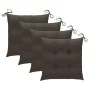 Sillas Batavia 4 unidades madera maciza de teca con cojines von , Gartenstühle - Ref: Foro24-3073318, Preis: 492,12 €, Rabatt: %