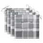 Sillas de jardín apilables 4 uds madera maciza teca con cojines von , Gartenstühle - Ref: Foro24-3073393, Preis: 492,48 €, Ra...