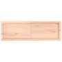 Tablero de mesa madera maciza roble sin tratar 120x40x(2-6) cm von , Tischplatten - Ref: Foro24-3156309, Preis: 75,18 €, Raba...