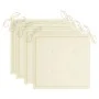 Sillas comedor de jardín y cojines 4 uds madera maciza acacia de , Sillas de jardín - Ref: Foro24-3078322, Precio: 311,03 €, ...