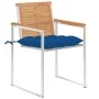 Sillas de jardín y cojines 6 unidades madera maciza de acacia by , Garden chairs - Ref: Foro24-3078606, Price: 819,12 €, Disc...