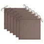Sillas de jardín y cojines 6 unidades madera maciza de acacia by , Garden chairs - Ref: Foro24-3078589, Price: 805,40 €, Disc...