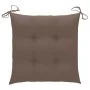 Sillas de jardín y cojines 6 unidades madera maciza de acacia by , Garden chairs - Ref: Foro24-3078604, Price: 829,01 €, Disc...