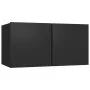 Set de muebles de salón TV 8 piezas madera ingeniería negro von , TV-Möbel - Ref: Foro24-3078797, Preis: 335,41 €, Rabatt: %