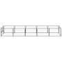 Perrera acero 5 m² negra by , Dog kennels and fences - Ref: Foro24-3082095, Price: 230,72 €, Discount: %