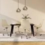 Sillas de comedor giratorias 4 unidades tela crema by , dining chairs - Ref: Foro24-3085388, Price: 252,77 €, Discount: %