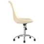 Sillas de comedor giratorias 4 unidades tela crema by , dining chairs - Ref: Foro24-3085388, Price: 252,77 €, Discount: %