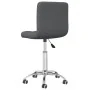 Silla de comedor giratoria tela gris oscuro de , Sillas de comedor - Ref: Foro24-3087532, Precio: 82,05 €, Descuento: %