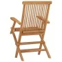 Sillas de jardín plegables 2 unidades madera maciza de teca von , Gartenstühle - Ref: Foro24-315443, Preis: 160,43 €, Rabatt: %
