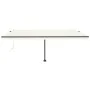 Toldo de pie automático crema 500x300 cm de , Toldos - Ref: Foro24-3069787, Precio: 587,12 €, Descuento: %